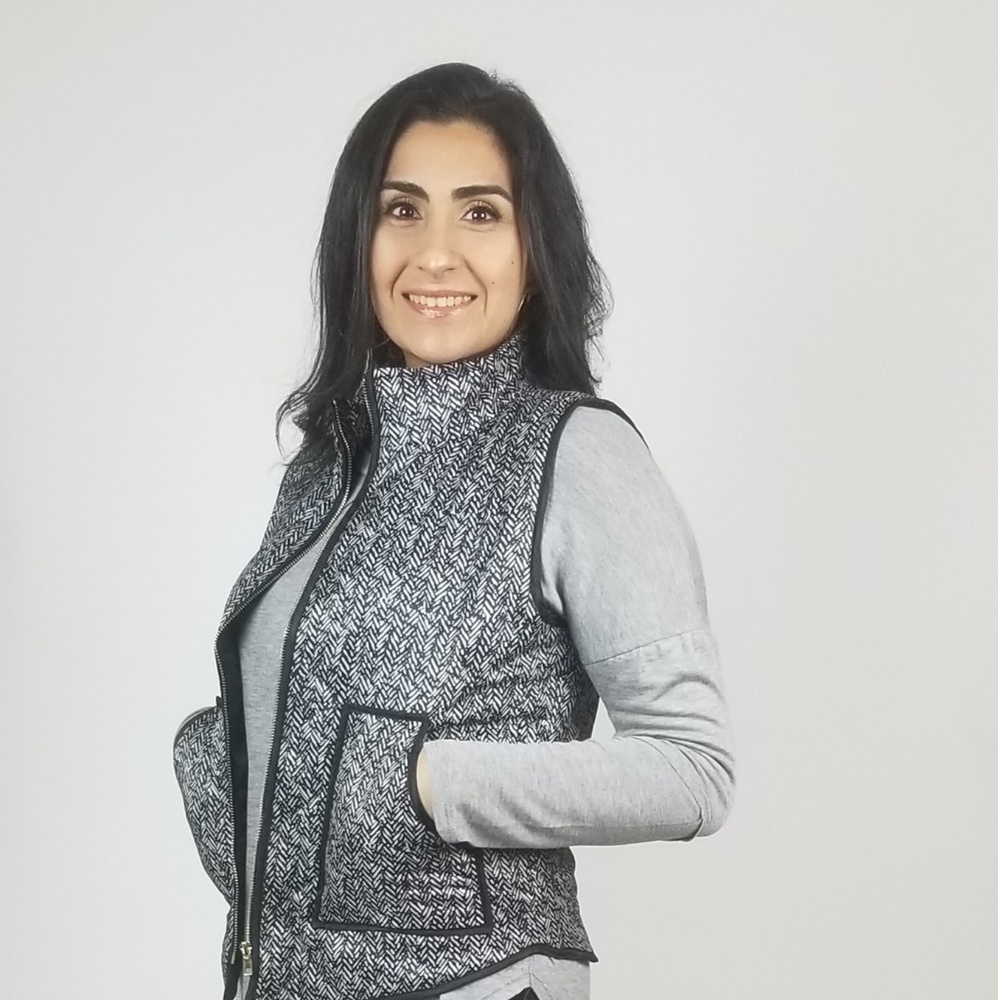 Black Puffer Vest